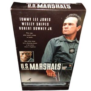 U.S. MARSHALS Tommy Lee Jones Wesley Snipes Robert Downey Jr. VHS
